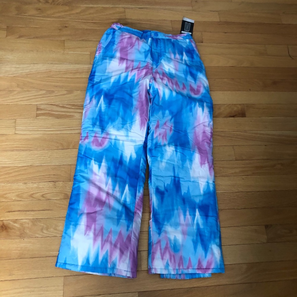 Kid youth  girl size 12 NWT ski pants / snow